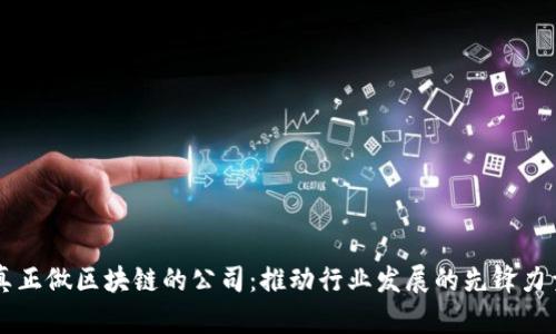真正做区块链的公司：推动行业发展的先锋力量